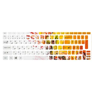برچسب حروف فارسی کیبورد مدل Paint