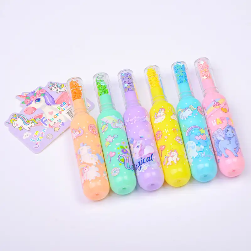 ماژیک علامت گذار مدل یونیکورن بسته 6 عددی