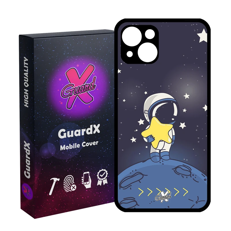 کاور گارد ایکس طرح Galaxy مدل Glass10004 مناسب برای گوشی موبایل اپل iPhone 13