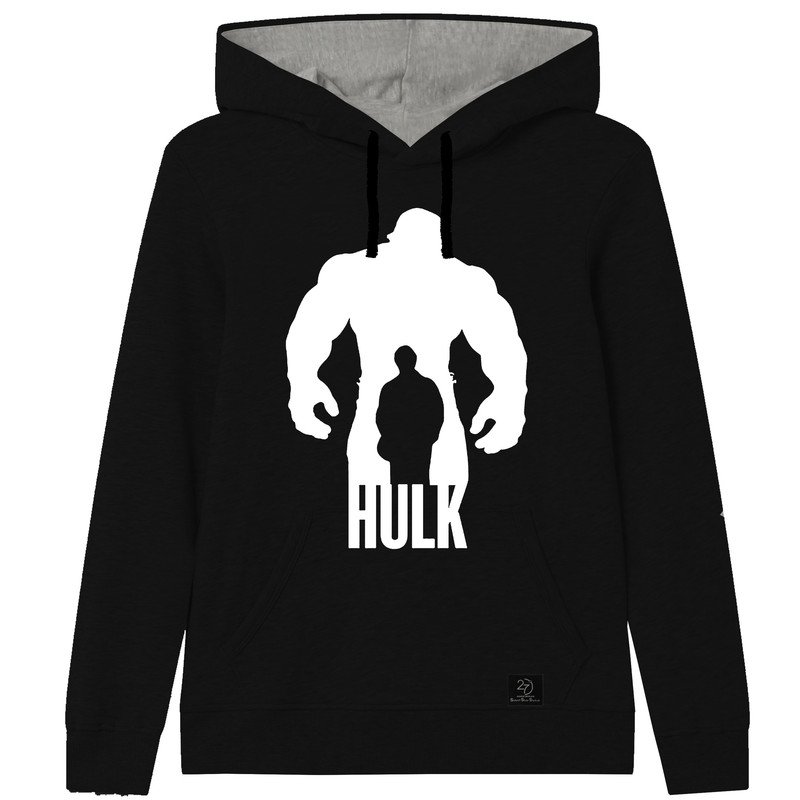هودی پسرانه 27 مدل HULK کد MR13 رنگ مشکی