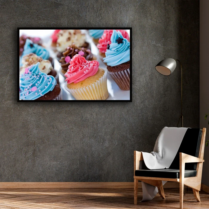 تابلو نوری بکلیت طرح کیک و شیرینی مدل B-D1865