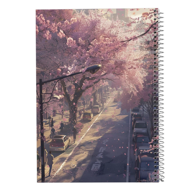 دفتر ژورنال نویسی 50 برگ مدوپد مدل نقطه ای طرح بهار کد DF13406