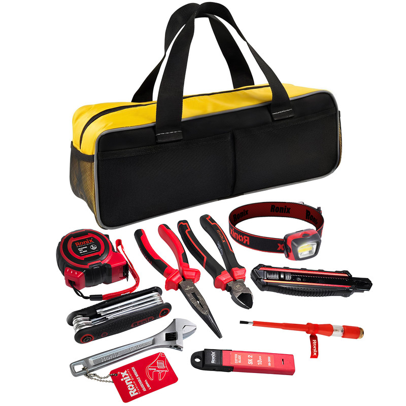 مجموعه 10 عددی ابزار رونیکس مدل RH0007 مجموعه 10 عددی ابزار رونیکس مدل RH0007