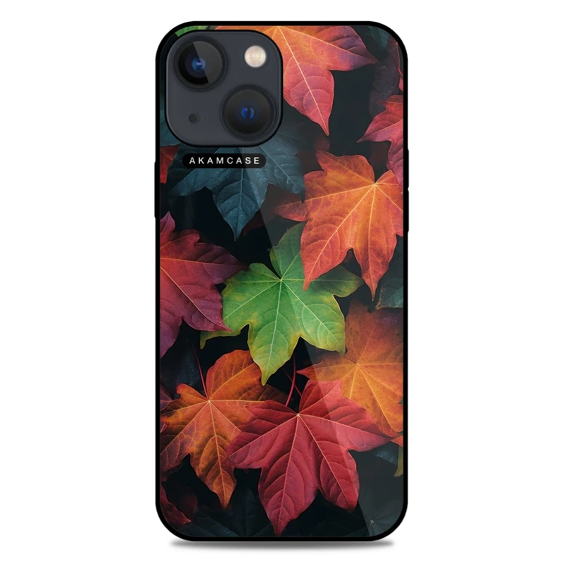 کاور آکام مدل AMC-WA13M-LEAVES-35 مناسب برای گوشی موبایل اپل iPhone 13 Mini