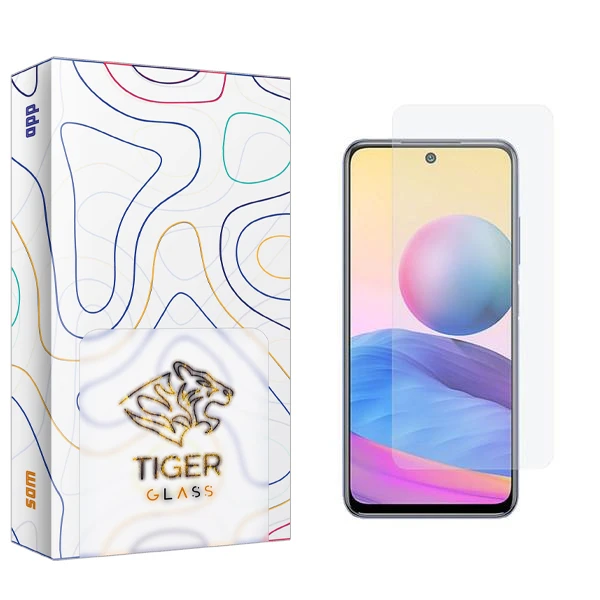 محافظ صفحه نمایش تایگر گلس مدل SAM2 مناسب برای گوشی موبایل شیائومی Redmi Note 10 4G