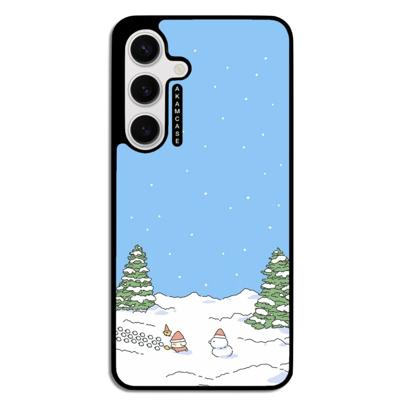 کاور آکام مدل AMC-WSGS24-WINTER-12 مناسب برای گوشی موبایل سامسونگ Galaxy S24