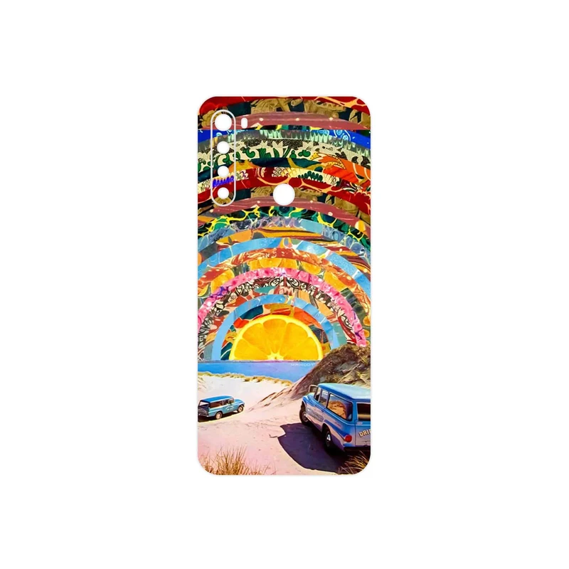 برچسب پوششی ماهوت مدل Collage of Orange Sky مناسب برای گوشی موبایل شیائومی Redmi Note 8T