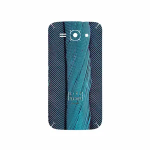 MAHOOT Turquoise feathers Cover Sticker for Huawei Ascend Y520