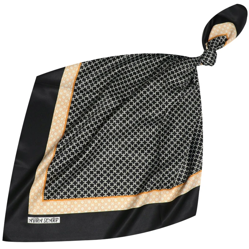 دستمال سر و گردن زنانه مدل ابریشم جدید دوردوخت کد 295