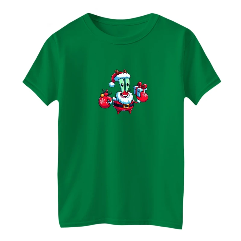 تی شرت آستین کوتاه بچگانه مدل کریسمسی کد 07