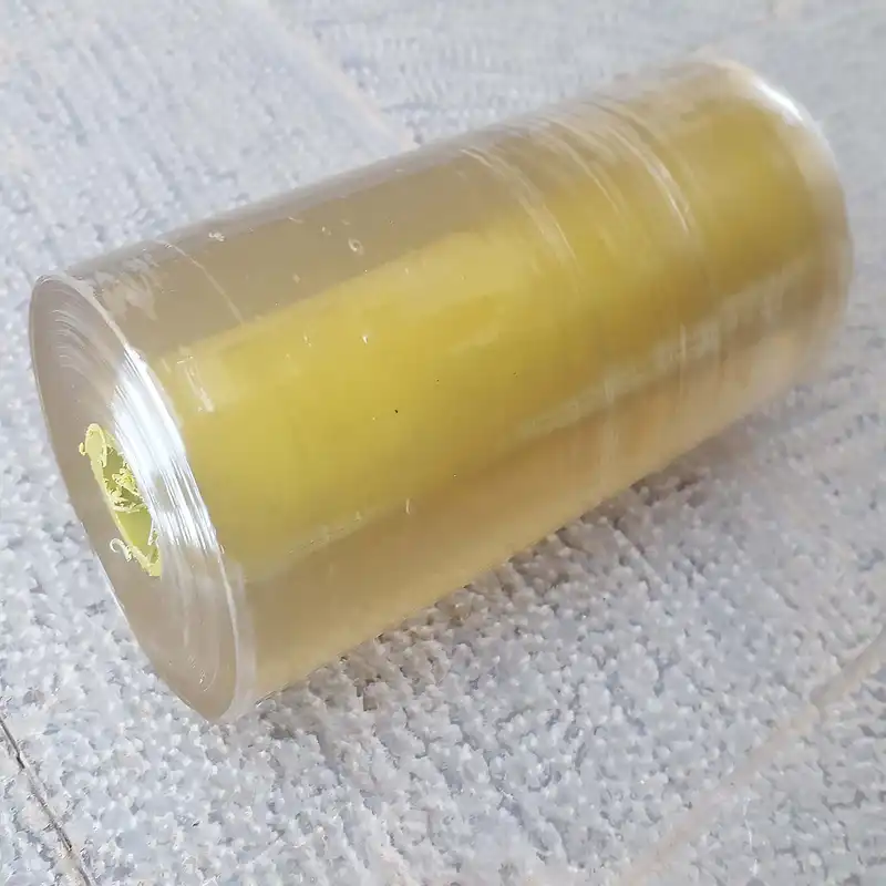 سلفون بسته بندی مدل پی وی سی ضخیم عرض 14 سانتی متر بسته 4 عددی