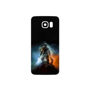 MAHOOT Skyrim Game Series Cover Sticker for Samsung Galaxy S6