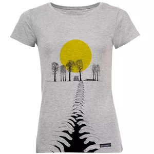 تی شرت آستین کوتاه زنانه 27 مدل  Solar Fingers کد MH1568