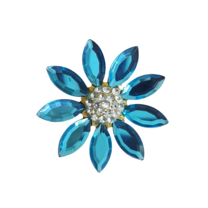 گل سینه زنانه مدل شکوفه