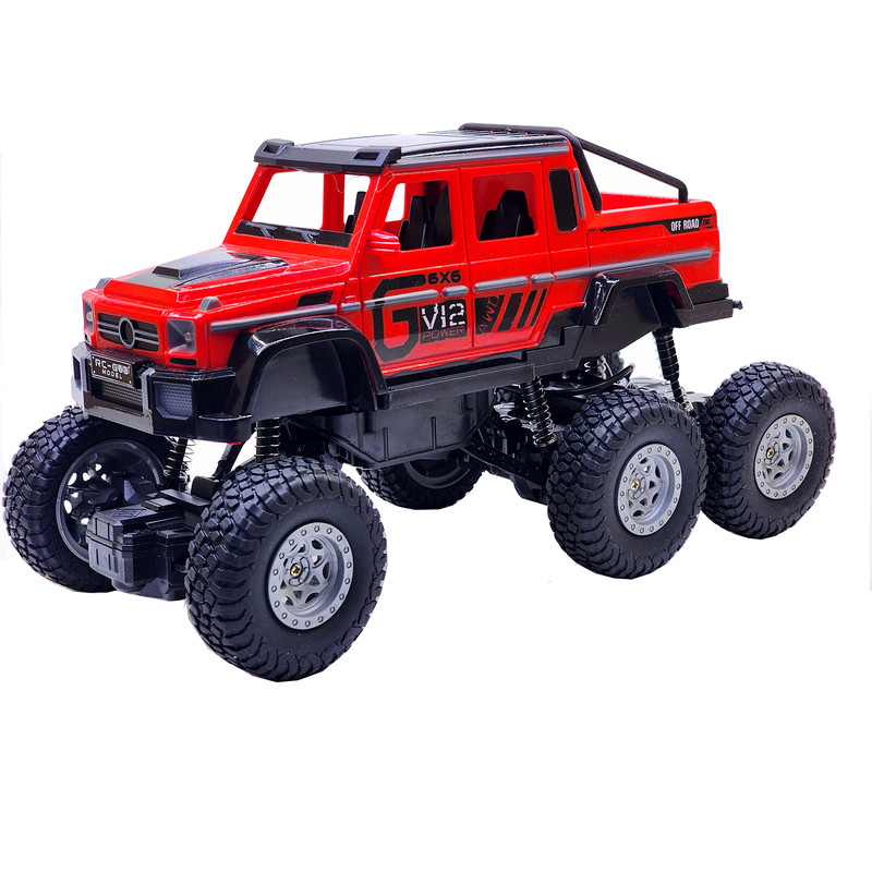 ماشین بازی مدل فنری 6 چرخ SUPER OFFROAD