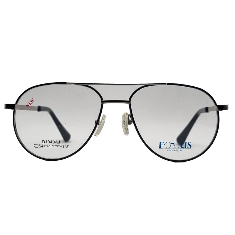 فریم عینک طبی خلبانی (Aviator) مدل D1040AJ مناسب برای انواع صورت