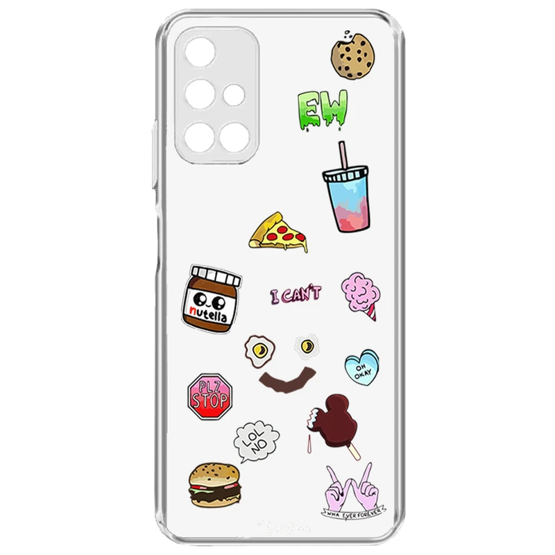 کاور طرح Yummy مناسب برای گوشی موبایل سامسونگ  Galaxy A71