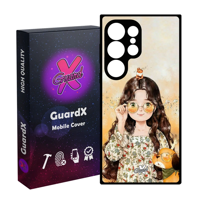 کاور گارد ایکس طرح Girl مدل 10253 مناسب برای گوشی موبایل سامسونگ Galaxy S25 Ultra