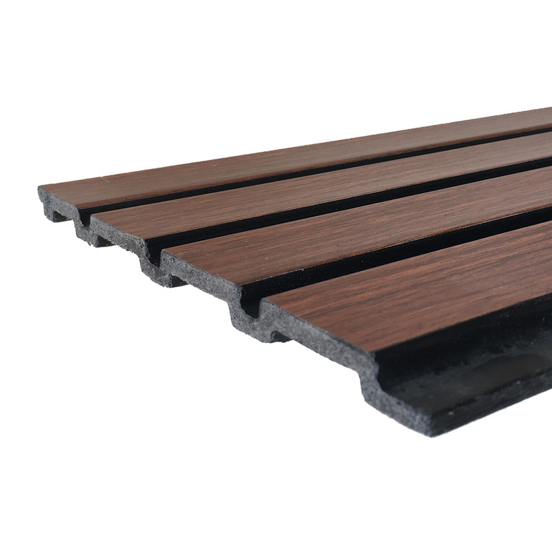 دیوار پوش مدل ترمووال پی وی سی طرح گردویی کد 03     بسته 6 عددی