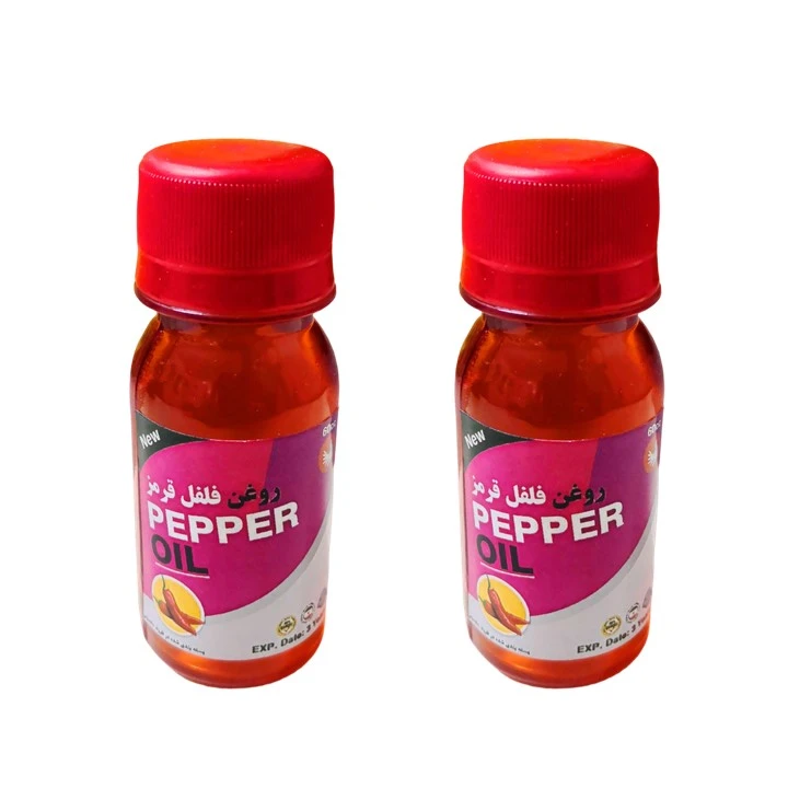 روغن فلفل قرمز پامکا مدل پایه حجم 60 میلی لیتر مجموعه 2 عددی