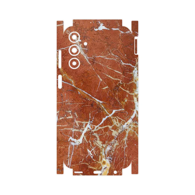 برچسب پوششی ماهوت مدل Red Marble-FullSkin مناسب برای گوشی موبایل سامسونگ Galaxy A15