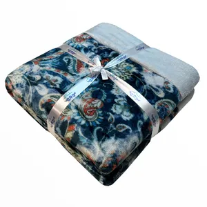 پتو مسافرتی صبا کیند مدل دیجیتالی کد 1005 یکنفره سایز 210×150 سانتی متر