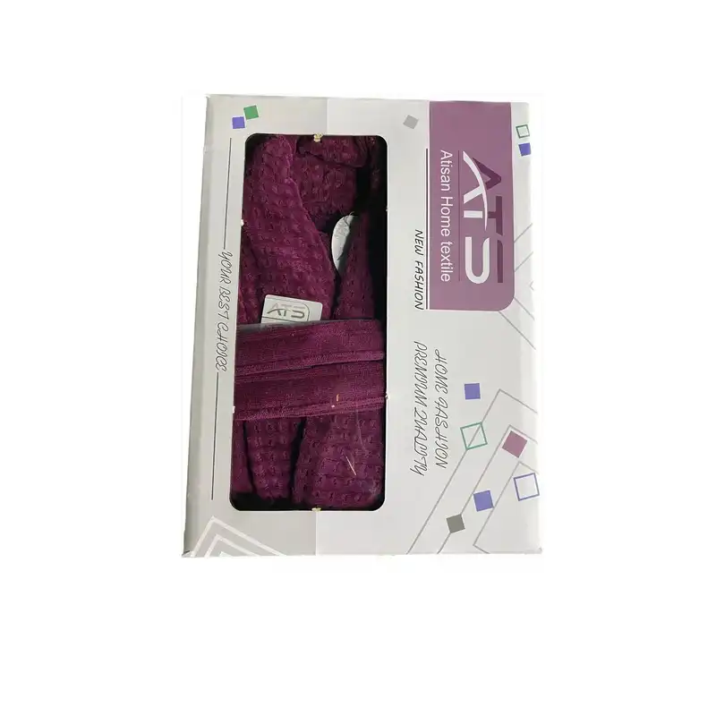 حوله پالتویی برند اتیسان مدل یقه سوزنی سایز 125