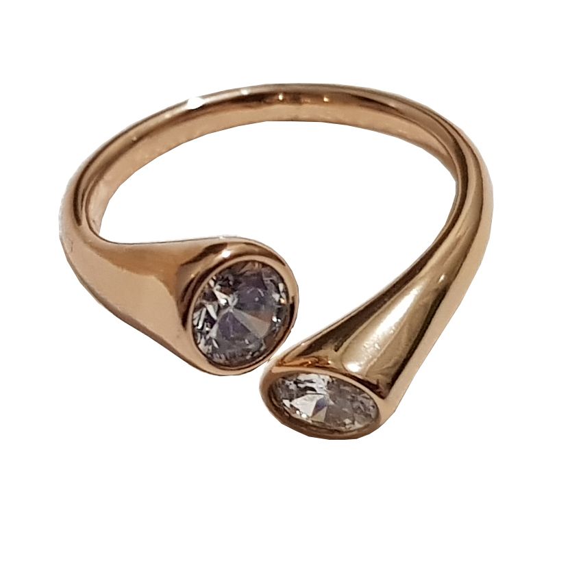 انگشتر زنانه ژوپینگ مدل نگینی 442 -  - 1