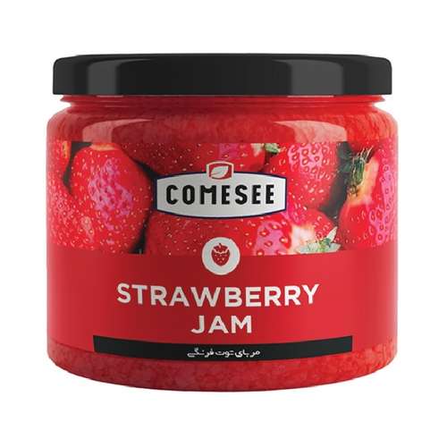 مربای توت فرنگی کامسی - 390 گرم