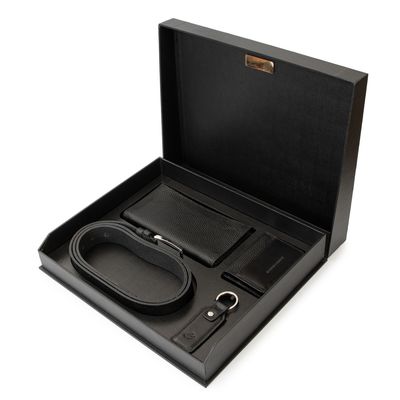 ست هدیه چرم طبیعی چرم عطارد مدل A143