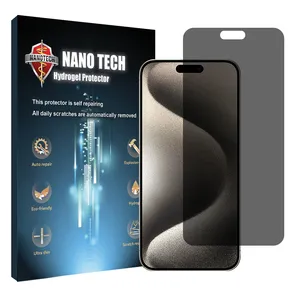 Nano tech Privacy screen protector suitable for Apple iPhone 15 Pro Max mobile phone
