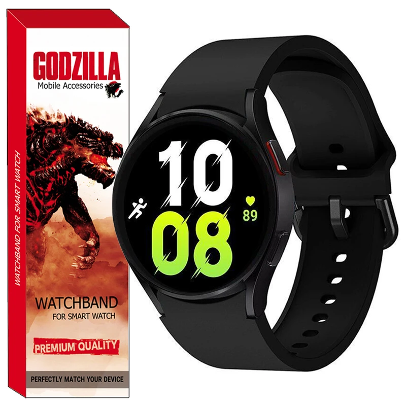 بند گودزیلا مدل W4 - Silkin مناسب برای ساعت هوشمند سامسونگ سری 4/5/6/7/FE