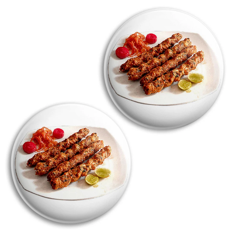 مگنت پرمانه طرح کباب کد pmag2.35365 مجموعه 2 عددی
