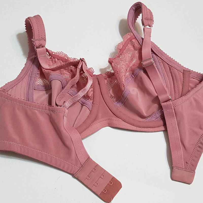 سوتین زنانه اما مدل فنردار دانتل کد 4921-3100 رنگ کالباسی