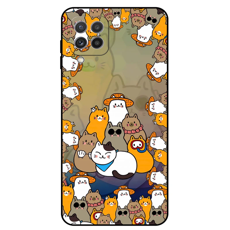 کاور مگافون کد 7717 مناسب برای گوشی موبایل سامسونگ Galaxy A22 4G