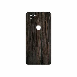 MAHOOT Burned Wood Cover Sticker for Google Pixel 2