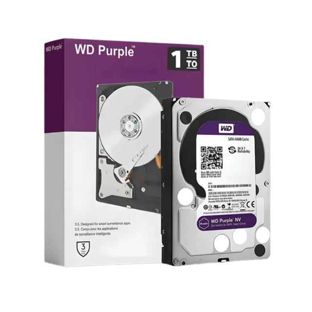 هارددیسک اینترنال استرن دیجیتال مدل WD Purple ظرفیت 1 ترابایت