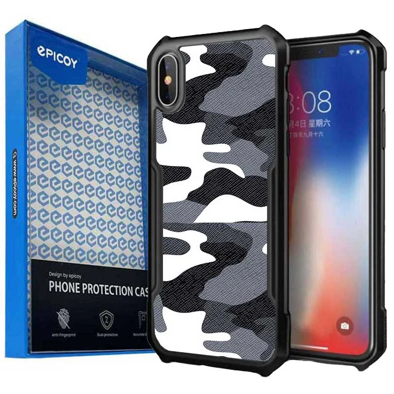 کاور اپیکوی مدل Xundd Camouflage مناسب برای گوشی موبایل اپل iPhone Xs/X