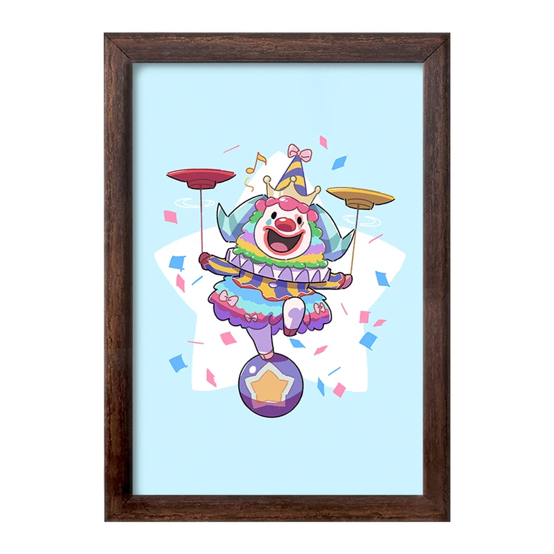 تابلو خندالو طرح بازی انیمال کراسینگ (Animal Crossing) کد 32685