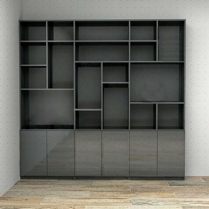 کتابخانه مدل ویترین دار طلوع کتابخانه مدل ویترین دار طلوع