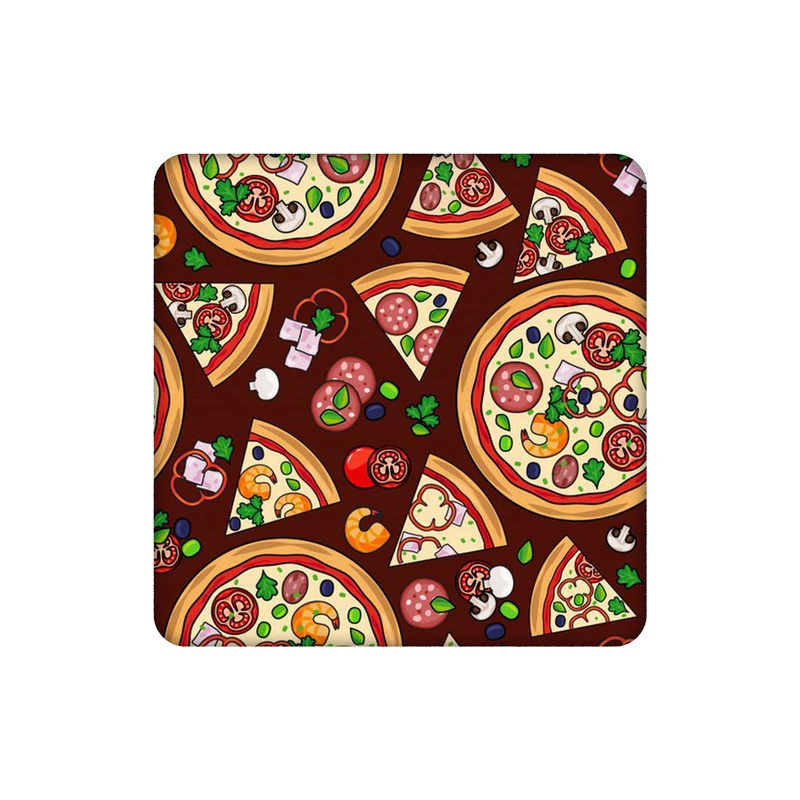 زیرلیوانی طرح پترن پیتزایی کد 8468816