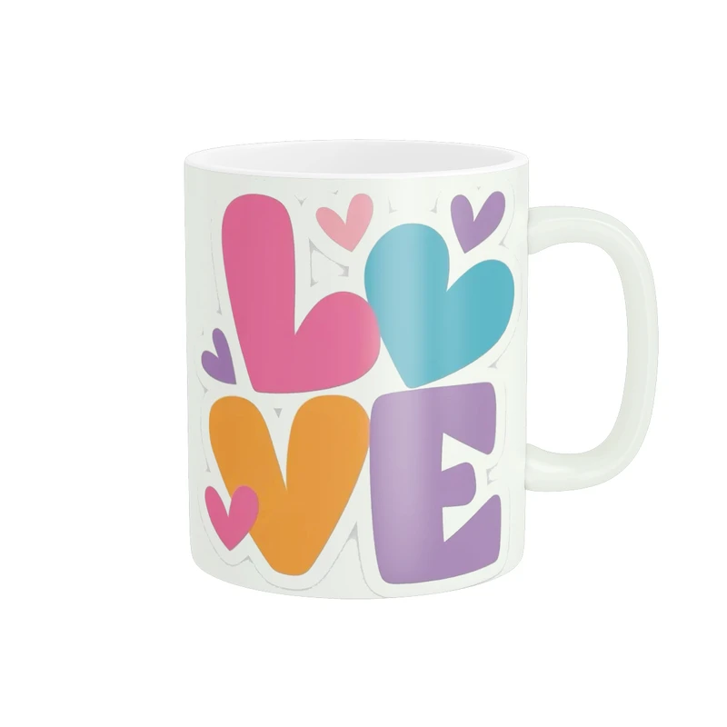 ماگ پاد آفرین طرح LOVE کد 5120