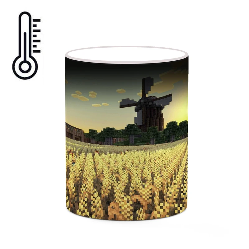 ماگ حرارتی کاکتی طرح ماینکرافت minecraft مدل mgh41059