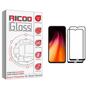 ricoo +HD Screen Protector For Xiaomi Redmi Note 8 Pack Of 2