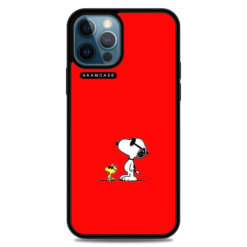 کاور آکام مدل AMC-WA12PROMAX-SNOOPY-40 مناسب برای گوشی موبایل اپل iPhone 12 Pro Max