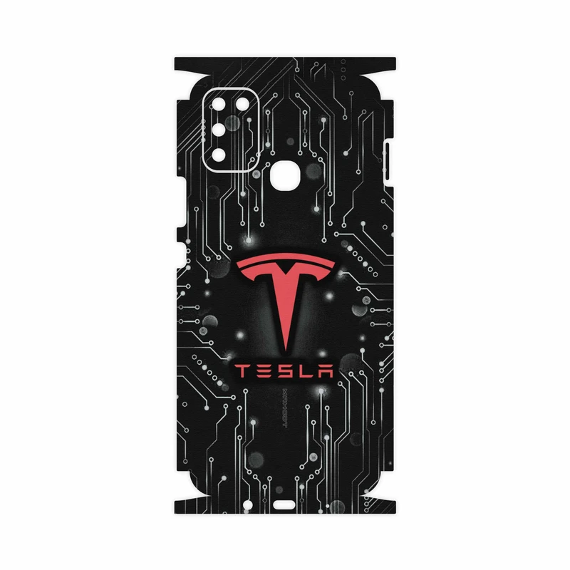 برچسب پوششی ماهوت مدل TESLA-FullSkin مناسب برای گوشی موبایل اینفینیکس Hot 10 Play