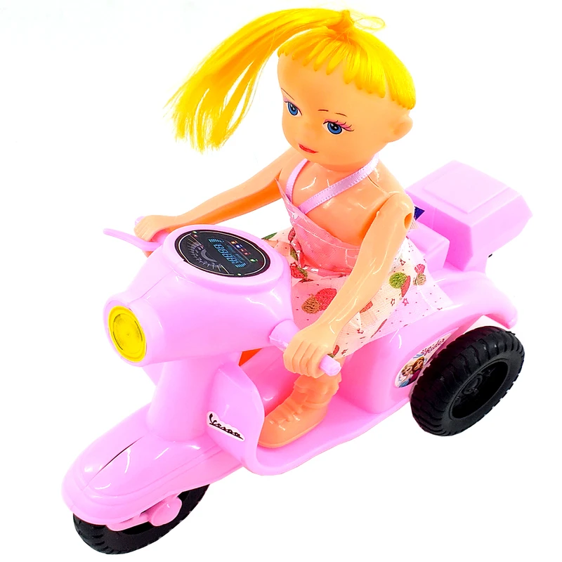 اسباب بازی دنیای سرگرمی های کمیاب مدل موتورسوار کوکی کد DSK7500