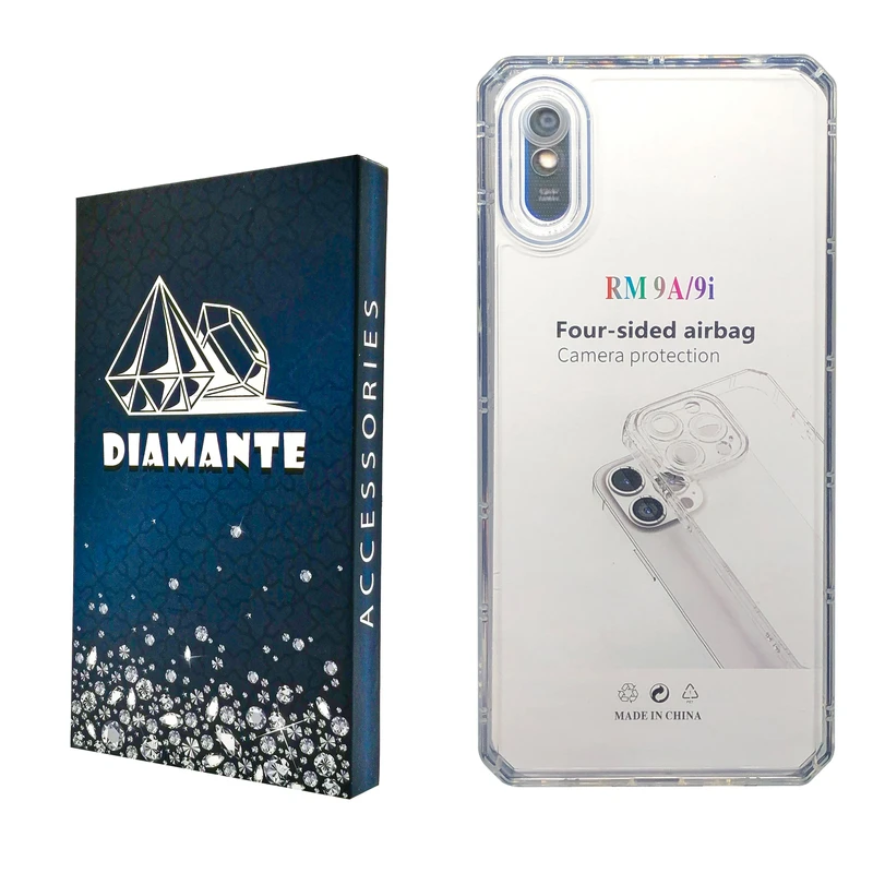 کاور دیامانته مدل Nahid Navy مناسب برای گوشی موبایل شیائومی Redmi 9A / Redmi 9i