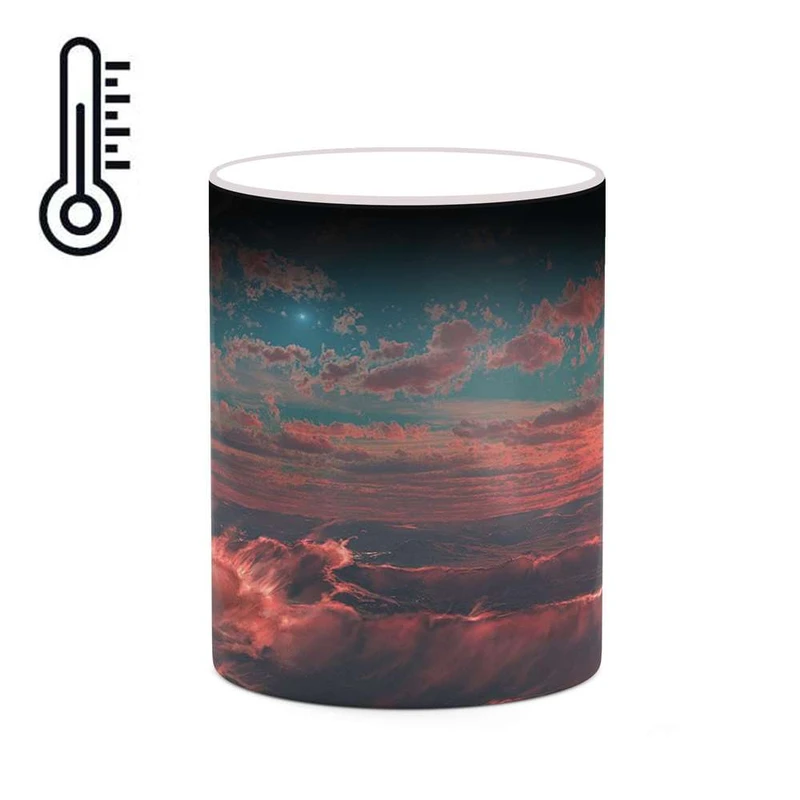 ماگ حرارتی کاکتی مدل فضا و کهکشان کد mgh20039