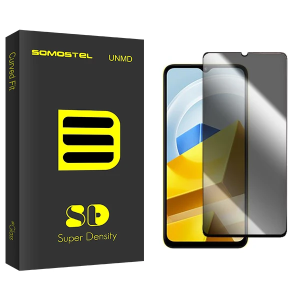 محافظ صفحه نمایش حریم شخصی سوماستل مدل SD مناسب برای گوشی موبایل شیائومی Poco M5